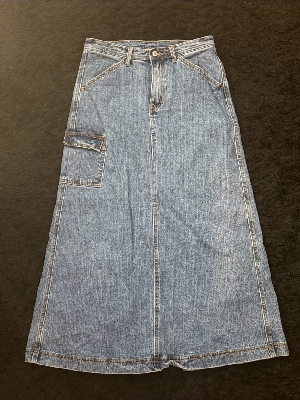 Brandy Melville Maxi Skirt with Cargo Pocket - Women's Jeans